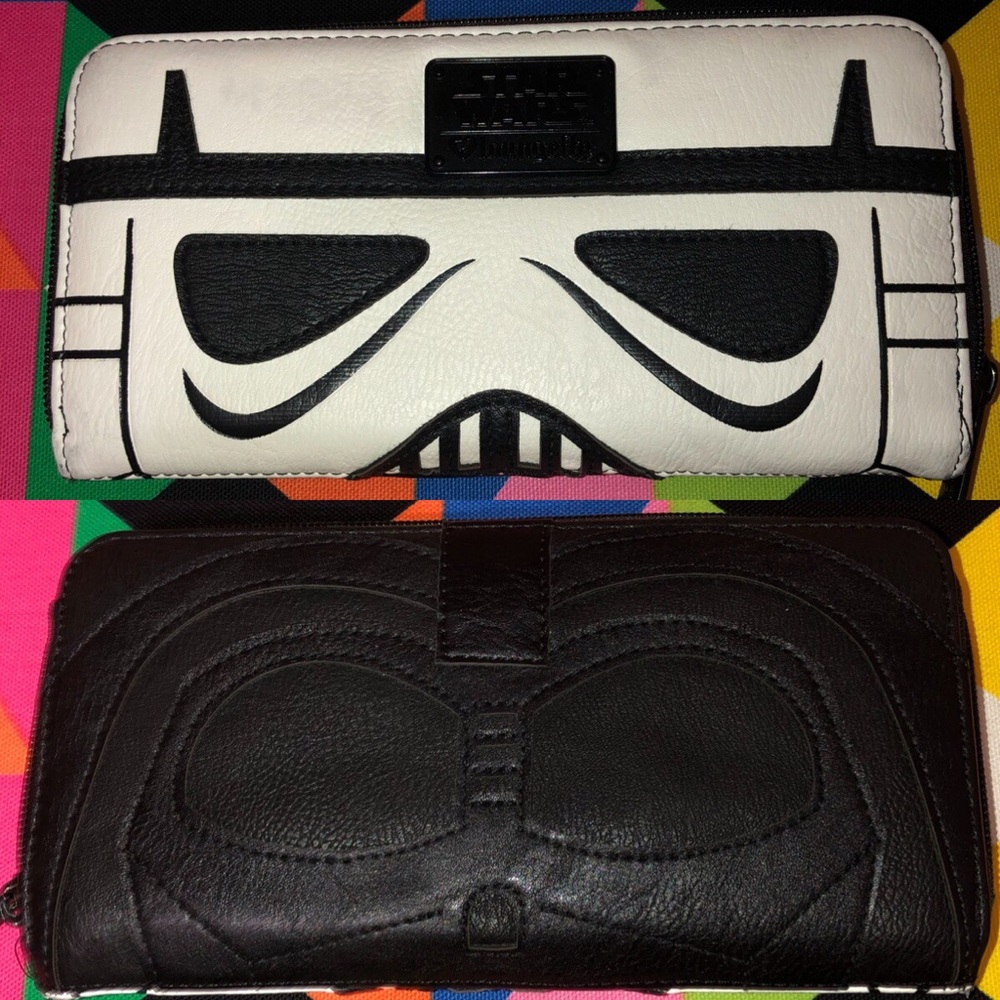 Star Wars Stormtrooper/Darth Vader Lougefly Wallet